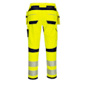 Miniatyrbild 2 av 2: Portwest PW3 FR Varsel Modaflame Hölsterfickabyxor 3 för män Yellow/Black 36R
