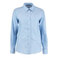 Miniatyrbild 1 av 2: Kustom Kit Dam Workwear Oxford Långärmad Skjorta 18 Ljus Blå Light Blue 18