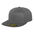 Miniatyrbild 1 av 3: Yupoong Flexfit Unisex Premium 210 Fitted Flat Peak Cap LXL Mörkgrå Dark Grey LXL