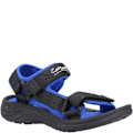 Miniatyrbild 1 av 4: Cotswold Childrens/Kids Bodiam Recycled Sandals 13 UK Barn Bla Black/Navy 13 UK Child