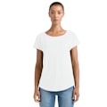 Miniatyrbild 2 av 2: Mantis Dam/Kvinnors Lös Passform Kortärmad T-shirt L Vit White L