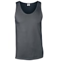 Miniatyrbild 1 av 3: Gildan Unisex Adult Softstyle Tank Top S Charcoal Charcoal S