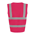 Miniatyrbild 1 av 2: PRO RTX Unisex Vuxen Sleeveless Hi-Vis Väst 4XL Rosa Pink 4XL