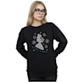 Miniatyrbild 2 av 5: Disney Princess Dam/Damer Belle Vinter Silhouette Sweatshirt Black S