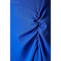 Miniatyrbild 4 av 4: Principles Dam/Damer Occasion Ruched Side Fitted And Flared Cobalt 20 UK