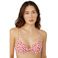 Miniatyrbild 1 av 4: Debenhams Dam/Damer Ditsy Print Bygelbikini Topp 38DD Red 38DD