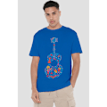 Miniatyrbild 4 av 4: Coco Herr Ernesto Miguel Hector Färgglad Gitarr T-Shirt S Roya Royal Blue S