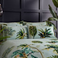 Miniatyrbild 3 av 5: Paoletti Forsteriana Palm Tree Påslakan Set Enkelsäng Multifärgad Multicoloured Single