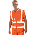 Miniatyrbild 3 av 3: SAFE-GUARD By Result Unisex Vuxen Executive Säkerhetsväst M Fluor Fluorescent Orange M