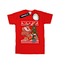 Miniatyrbild 1 av 5: The Flintstones Dam/Damer Jul Fair Isle Bomull Pojkvän Red XL