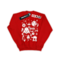 Miniatyrbild 1 av 5: Star Wars Jul Dekorationer Sweatshirt för Pojkar 7-8 År Röd Red 7-8 Years
