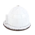 Miniatyrbild 4 av 4: Something Different Igloo Vinter Rökelsekonhållare En Storlek Vit White One Size