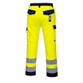 Miniatyrbild 2 av 2: Portwest Herr Modaflame Hi-Vis Byxor XL Gul/Marinblå Yellow/Navy XL