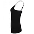 Miniatyrbild 3 av 3: Skinni Fit Dam/Kvinnor Feel Good Spaghetti Väst XL Svart Black XL