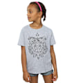 Miniatyrbild 2 av 5: Harry Potter flickor Durmstrang Institute Crest bomull T-shirt 9- Sports Grey 9-11 Years