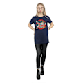 Miniatyrbild 3 av 6: Tom och Jerry Dam/Dam Catch Bomull Boyfriend T-shirt S Na Navy Blue S