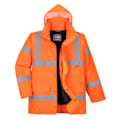 Miniatyrbild 1 av 2: Portwest Hi-Vis Säkerhetstrafikjacka för Herr 4XL Orange Orange 4XL