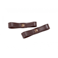 Miniatyrbild 1 av 2: Blenheim Läder Häst Fulmer Loops (2-pack) One Size Havana Havana One Size