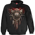 Miniatyrbild 1 av 2: Spiral Direct Unisex Vuxen Cry Of The Wolf Hoodie M Svart Black M