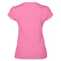 Miniatyrbild 2 av 3: Gildan Dam/Dam Soft Style V-halsad T-shirt M Azalea Azalea M