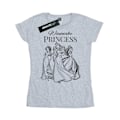Miniatyrbild 1 av 5: Disney Princess Dam/Damer Wannabe Princess Bomull T-shirt X Sports Grey XL