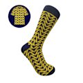 Miniatyrbild 1 av 2: Arsenal FC Herr SicSock Strumpor One Size Gul/Svart Yellow/Black One Size