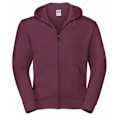 Miniatyrbild 1 av 3: Russell Herr Authentic Full Zip Hooded Sweatshirt / Hoodie XS B Burgundy XS