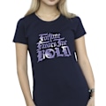 Miniatyrbild 3 av 4: Netflix Dam/Kvinnor The Witcher Bold Bomull T-shirt XL Marinblå B Navy Blue XL