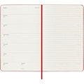 Miniatyrbild 3 av 4: Moleskine 12M veckoplanerare L One Size Scarlet Red Scarlet Red One Size