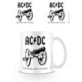 Miniatyrbild 3 av 3: AC/DC Those About To Rock Mug En Storlek Vit/Svart White/Black One Size