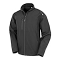 Miniatyrbild 1 av 5: Result Genuine Recycled Mens Printable 3 Layer Soft Shell Jacke Black 3XL