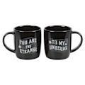 Miniatyrbild 1 av 2: Something Different You Are The Strange To My Unusual Mug Set ( Black/White One Size