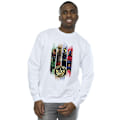 Miniatyrbild 2 av 3: DC Comics Herr Svart Adam JSA Guld Badge Sweatshirt XL Vit White XL