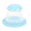 Miniatyrbild 1 av 3: Something Different Svamp Glasmugg & Fat En Storlek Klar/ Clear/Blue One Size