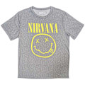 Miniatyrbild 3 av 3: Nirvana Unisex Vuxen Smile Pyjamas Set M Grå/Gul Grey/Yellow M