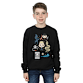 Miniatyrbild 2 av 3: Fantastiska vidunder Boys Chibi Grindelwald Sweatshirt 9-11 år B Black 9-11 Years