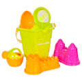 Miniatyrbild 4 av 4: Trespass Digga Barn/Barn Plast Strandhink & Spade Set Multi One Size