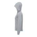 Miniatyrbild 3 av 3: TriDri Dam/Kvinnor Spun Dyed Full Zip Hoodie L Grå Melange Grey Melange L