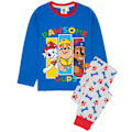 Miniatyrbild 1 av 6: Paw Patrol Barnkläder/Barn Långärmad Pyjamas Set 2-3 År Blå Blue/Grey 2-3 Years