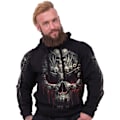 Miniatyrbild 3 av 3: Spiral Direct Unisex Adult Death Bones Hoodie S Svart Black S