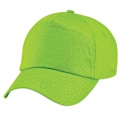 Miniatyrbild 3 av 3: Beechfield Unisex Original 5-Panel Baseballkeps i enfärgad design, One Size Lime Green One Size
