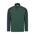 Miniatyrbild 1 av 5: Mountain Warehouse Ashbourne II Fleece Tröja med Halv Dragkedja Herr 3XL Kh Khaki Green 3XL