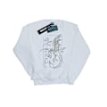 Miniatyrbild 1 av 5: Harry Potter T-shirt med drakmotiv för flickor, 12-13 år, vit White 12-13 Years