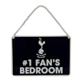 Miniatyrbild 1 av 3: Tottenham Hotspur FC Officiell Sovrum Nr 1 Fan Skylt One Size N Navy One Size