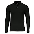 Miniatyrbild 1 av 2: Nimbus Carlington Deluxe långärmad poloskjorta 3XL svart Black 3XL