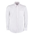 Miniatyrbild 1 av 2: Kustom Kit Herr Oxford Slim Work Formal Shirt 16in Vit White 16in