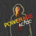 Miniatyrbild 4 av 5: AC/DC Unisex Vuxen Powerage T-Shirt M Kolgrå Charcoal M