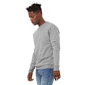 Miniatyrbild 3 av 4: Bella + Canvas Unisex Vuxen Fleece Drop Shoulder Sweatshirt L A Athletic Heather L