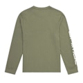 Miniatyrbild 2 av 5: Animal Mens Tommy Back Print Organic Long-Sleeved T-Shirt M Kha Khaki Green M