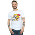 Miniatyrbild 2 av 3: Tom And Jerry Herr T-shirt Tummen Upp 3XL Vit White 3XL